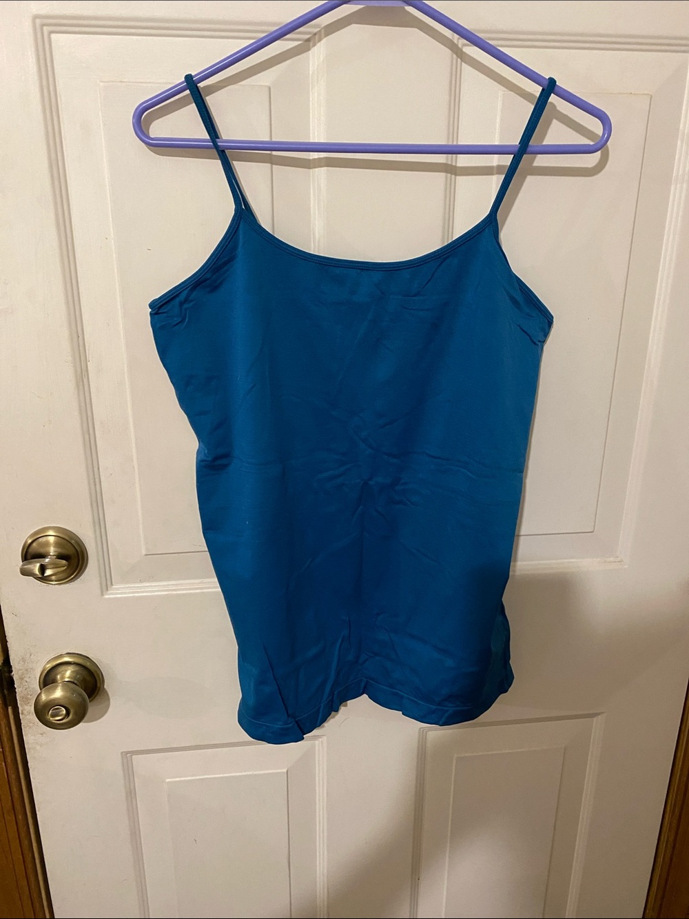 K Jordan Teal Spaghetti Strap Camisole